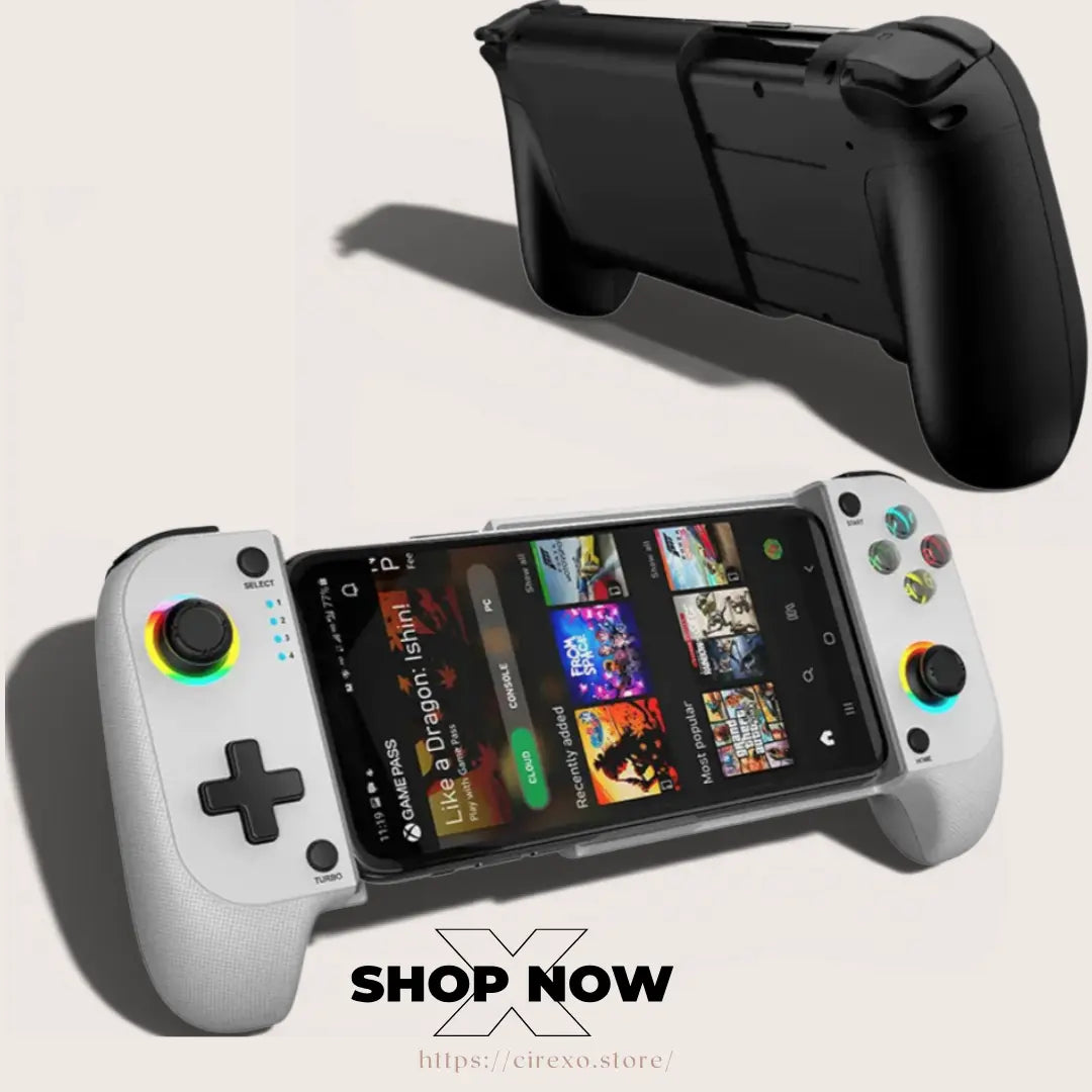 FlexiGrip Bluetooth Gamepad Cirexo