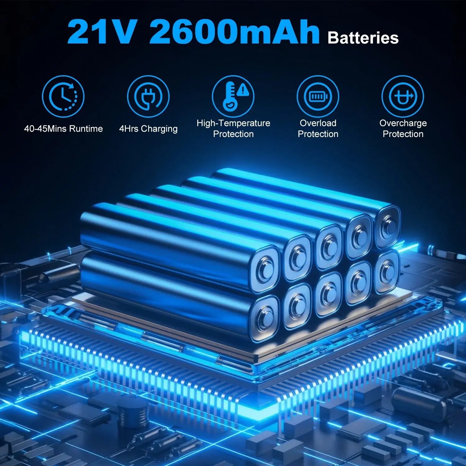 Cordless Snow Shovel & Battery Set Cirexo