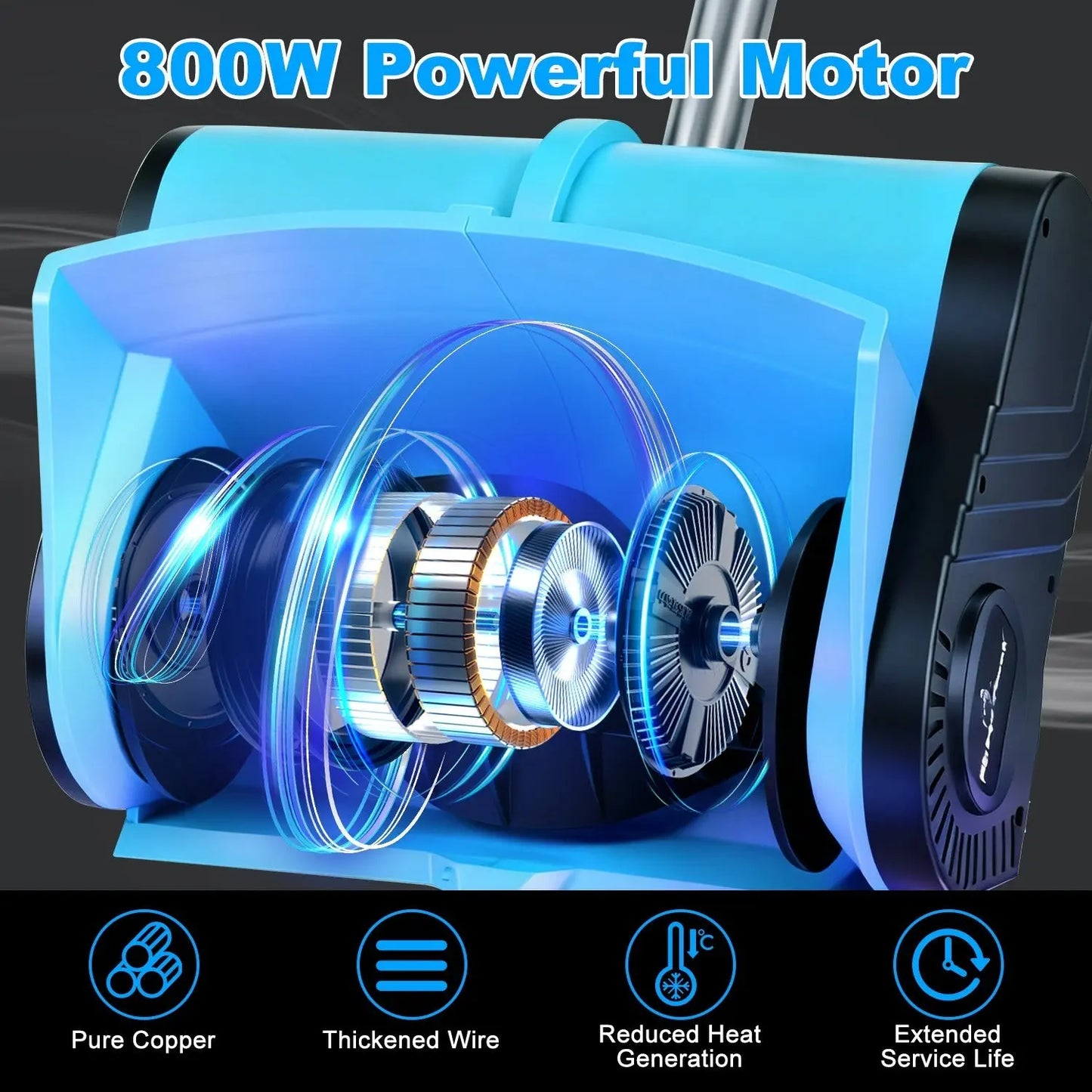 Cordless Snow Shovel & Battery Set Cirexo