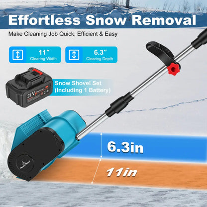 Cordless Snow Shovel & Battery Set Cirexo