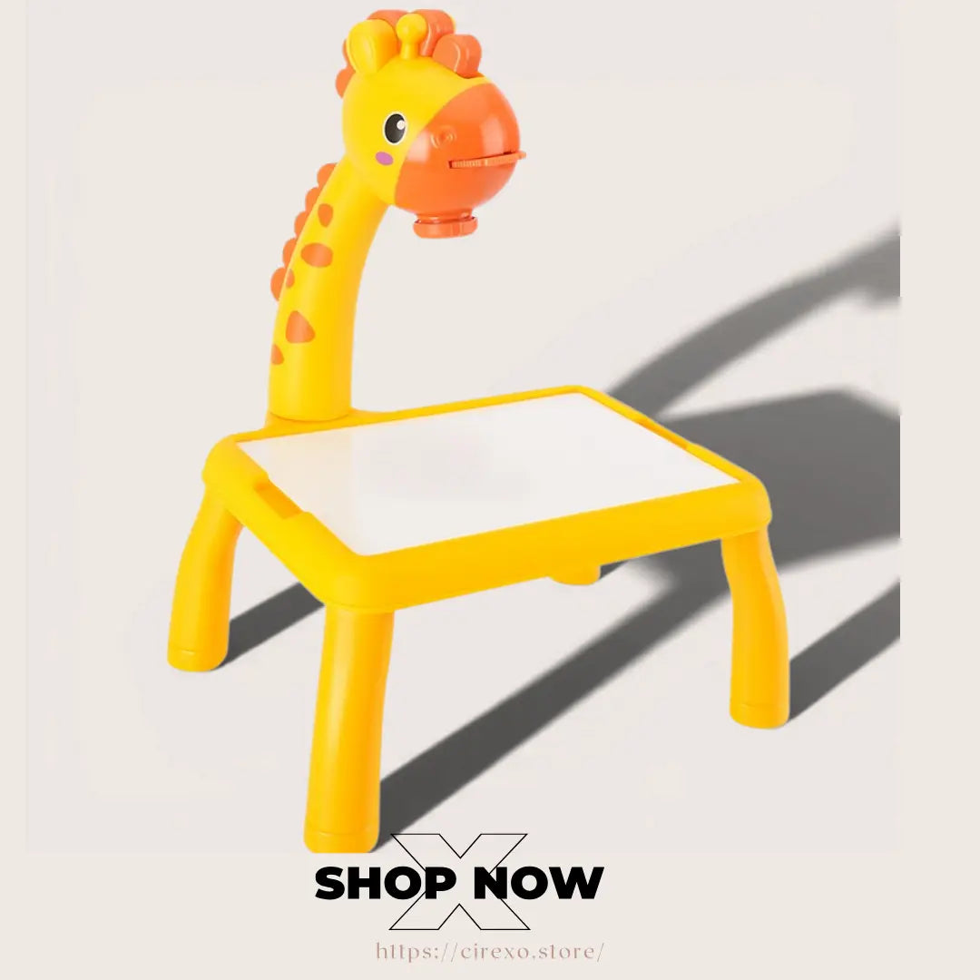 Kids LED Projector Drawing Table Cirexo
