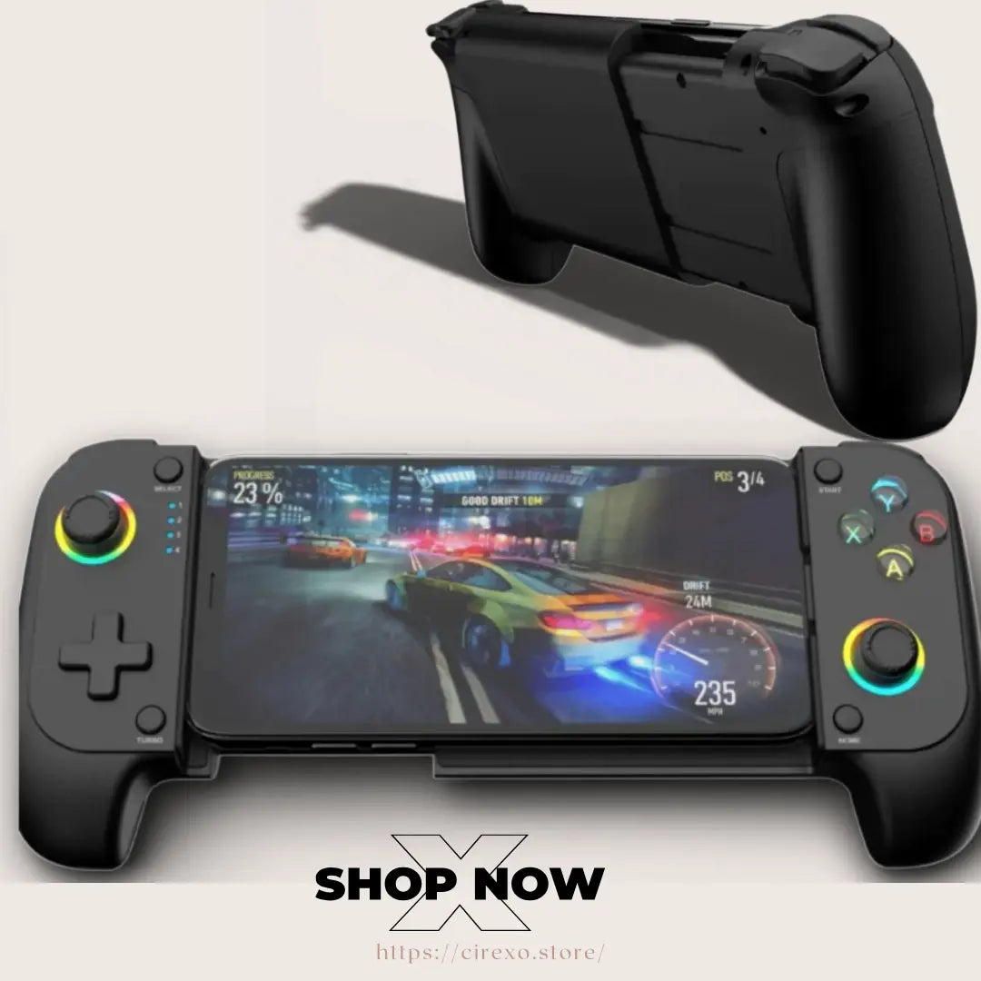 FlexiGrip Bluetooth Gamepad Cirexo