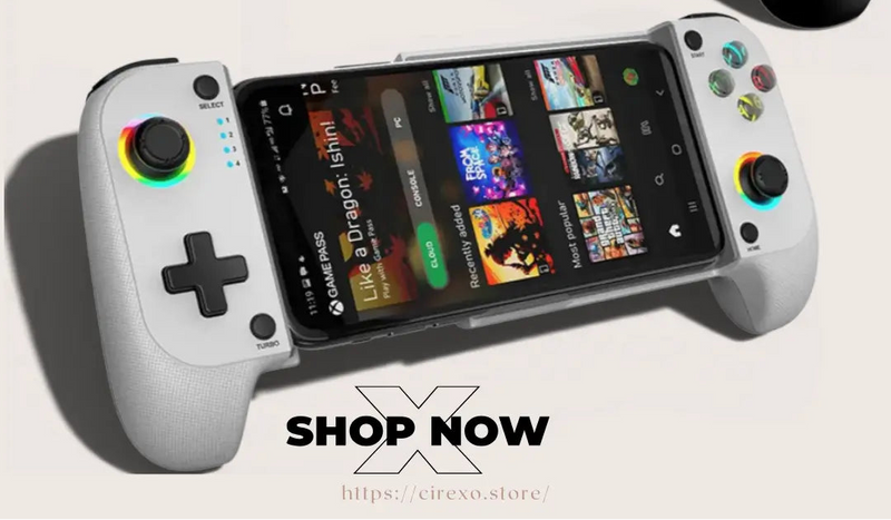 FlexiGrip Bluetooth Gamepad Cirexo