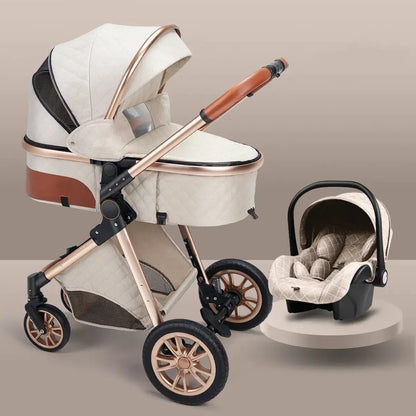 Folding Shock-Absorbing Baby Stroller Cirexo