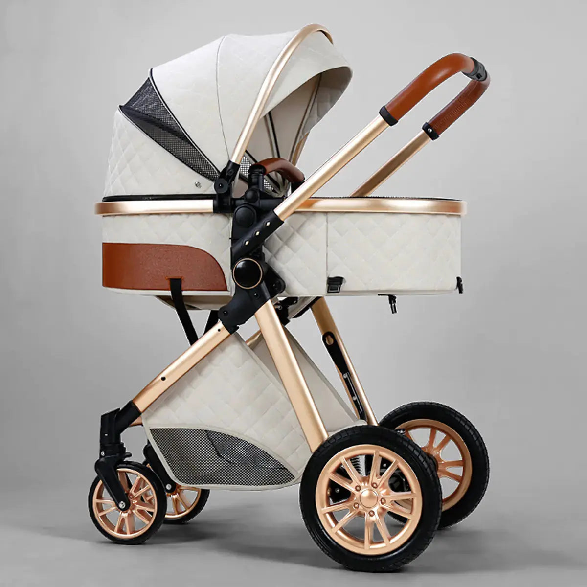 Folding Shock-Absorbing Baby Stroller Cirexo