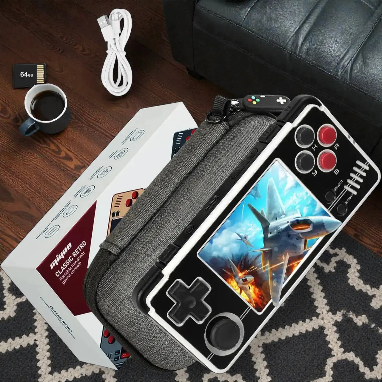 Miyoo A30 Classic Game Emulator - 64GB with 2.8" IPS Screen Cirexo