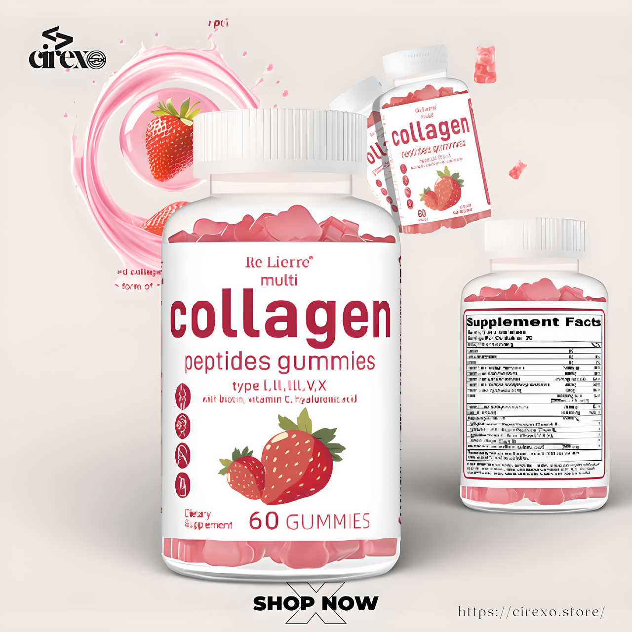 Collagen Peptide Gummies – Beauty Support Cirexo
