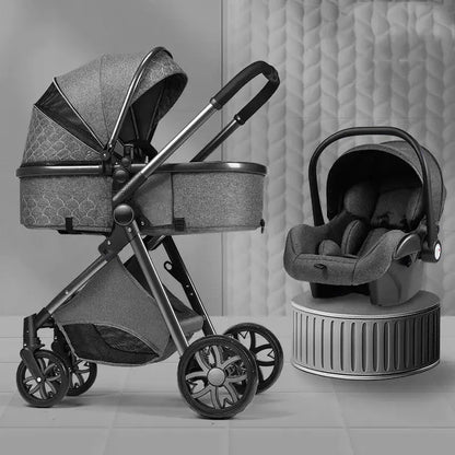 Folding Shock-Absorbing Baby Stroller Cirexo