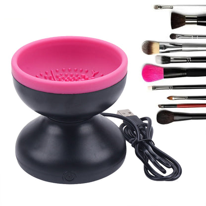 Electric Makeup Brush Cleaner Machine Portable Automatic USB Cosmetic Brush Cleaner Tools For All Size Beauty Makeup Brushes Set Cirexo