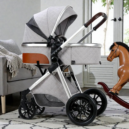 Folding Shock-Absorbing Baby Stroller Cirexo