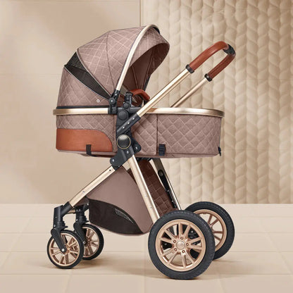 Folding Shock-Absorbing Baby Stroller Cirexo